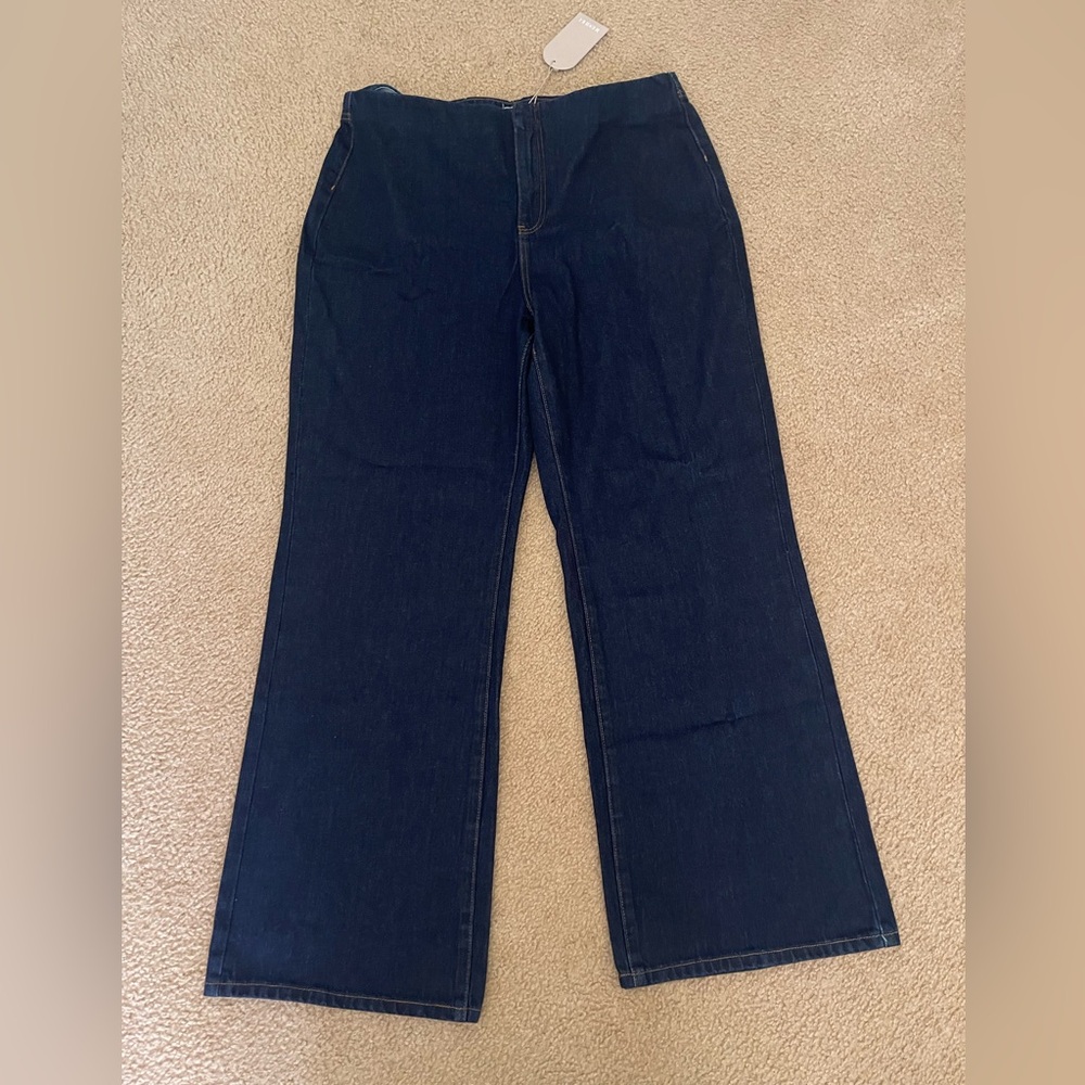 NWT Meshki JERICHO Straight Leg Jeans, 16 and 18